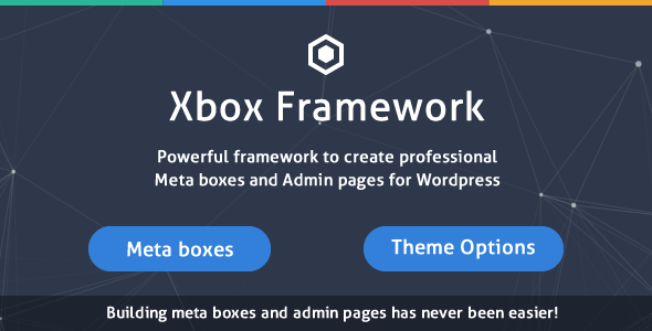 WordPress 的自定义字段和选项插件 – Xbox Framework