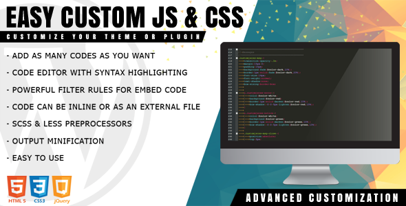 轻松自定义 JS 和 CSS – WordPress 定制