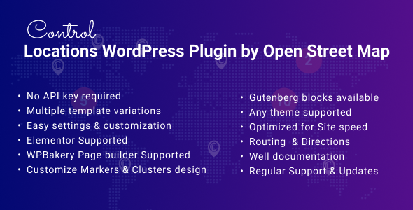 控制位置 – WordPress Map Finder Plugin for Store Locator Service Center