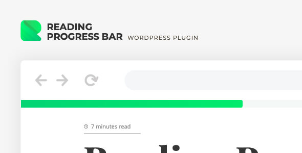 ReBar – WordPress 网站的读取进度条