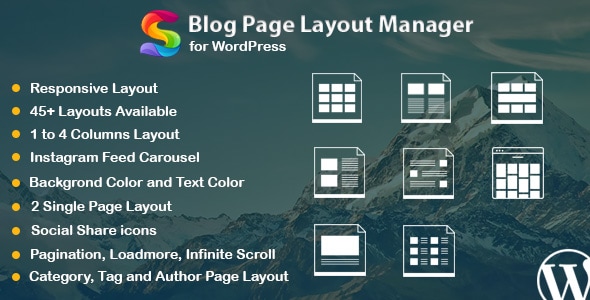 WordPress 的博客页面布局管理器