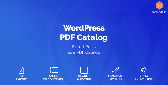 WordPress 博客转 PDF