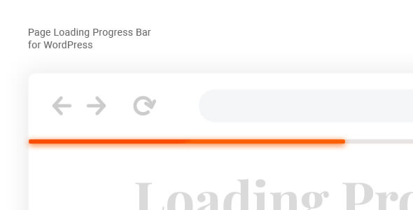 WordPress 的页面加载进度条 – 激光