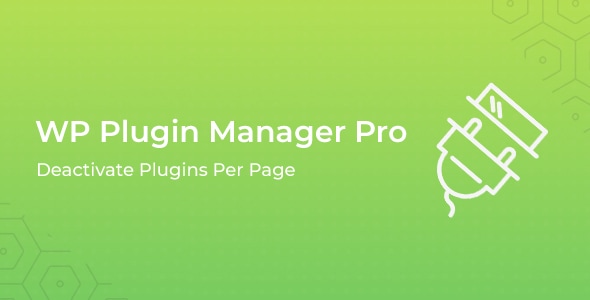 WP Plugin Manager Pro – 每页停用插件