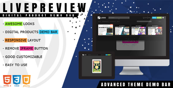 LivePreview – WordPress 主题演示栏