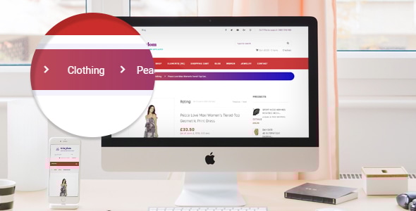 WordPress / WooCommerce 自定义面包屑插件