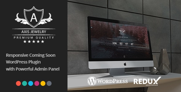 Axis – 响应式即将推出 WordPress 插件