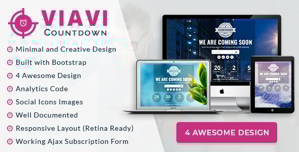 Viavi Countdown – WordPress 倒数计时器插件(即将推出)