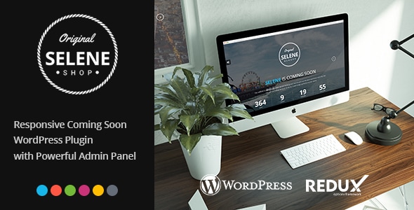 Selene – 响应式即将推出 WordPress 插件