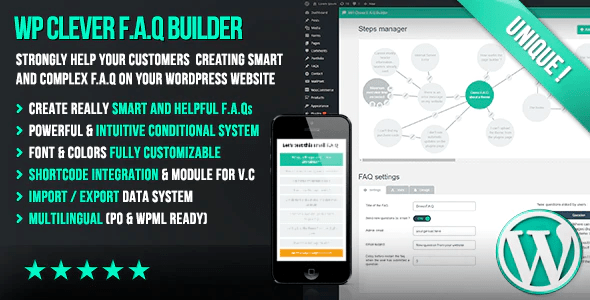 WP Clever FAQ Builder – WordPress 的智能支持工具