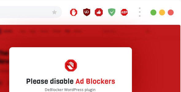 DeBlocker – WordPress 的反 AdBlock