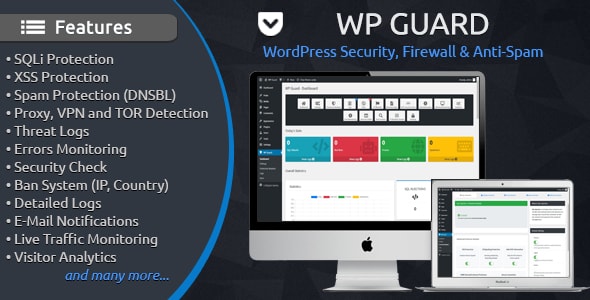 WP Guard – WordPress 安全、防火墙和反垃圾邮件