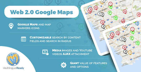 适用于 WordPress 的 Google 地图定位器插件