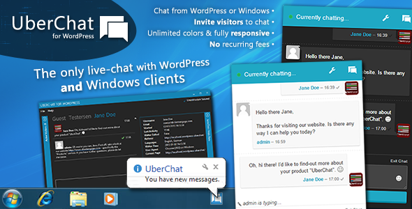 Uber Chat – 与 Windows 客户端的终极实时聊天