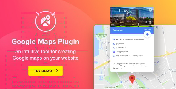 谷歌地图 – WordPress 地图插件