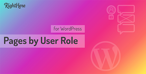 WordPress 按用户角色划分的页面