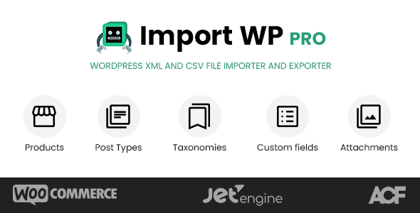 ImportWP Pro – WordPress XML 和 CSV 导入器