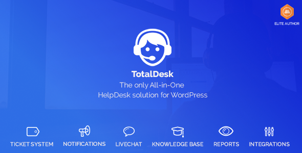TotalDesk – 服务台、实时聊天、知识库和票务系统