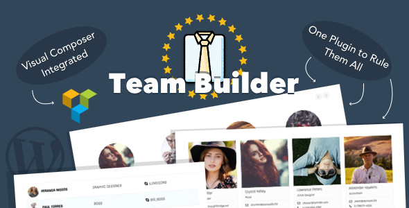 Team Builder — 认识团队 WordPress 插件