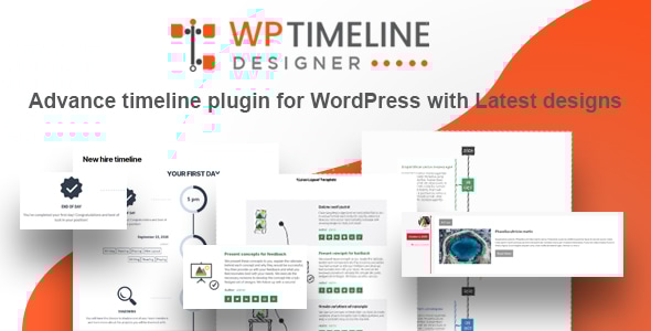 WP Timeline Designer Pro – WordPress 时间线插件