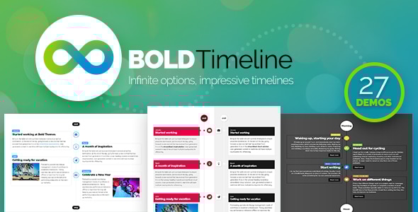 Bold Timeline – WordPress 时间线插件