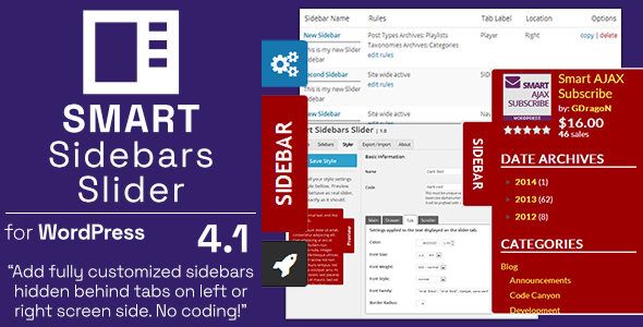 Smart Sidebars Slider – Plugin for WordPress