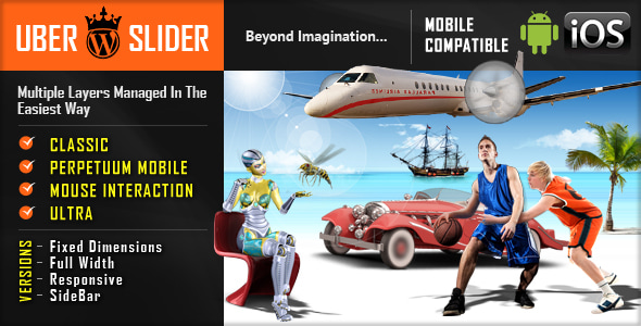 UberSlider – 图层滑块 WordPress 插件