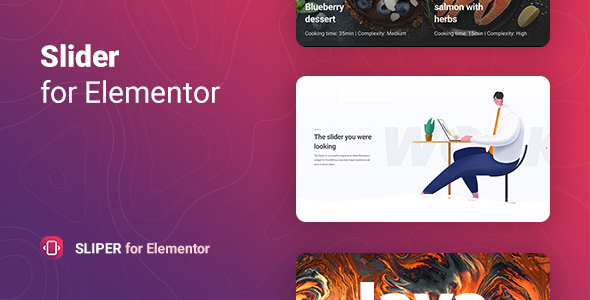 Sliper – Elementor 的全屏滑块