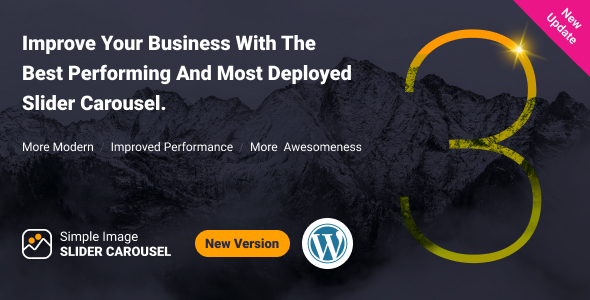 简单的图像滑块轮播 WordPress 和 WooCommerce 插件