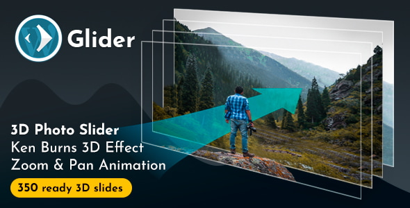 滑翔机 3D 照片滑块 WordPress 插件 v1.10