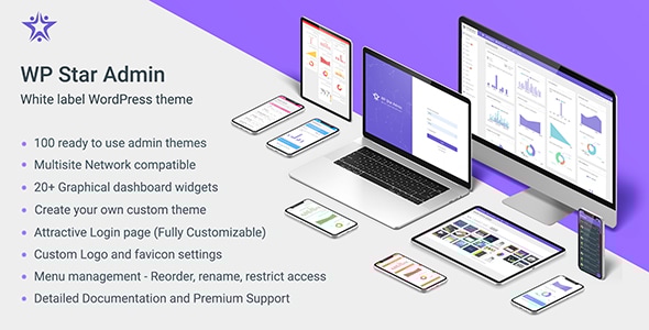 WP Star – 白标 WordPress 管理主题
