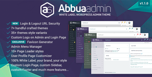 ABBUA 管理 WordPress 主题