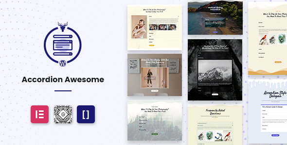 WordPress 手风琴插件 – Accordion Awesome Pro
