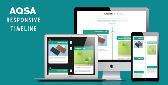 Aqsatimeline – 响应式 WordPress 时间线
