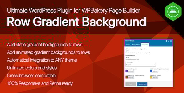 WPBakery Page Builder WordPress 插件的终极行渐变背景