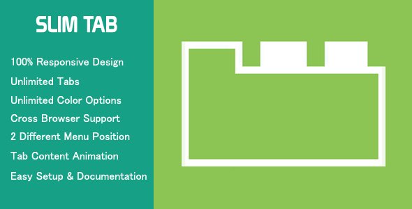 Slim Tab – 响应式 WordPress 标签插件