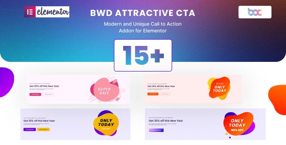 Elementor 的 BWD 号召性用语插件