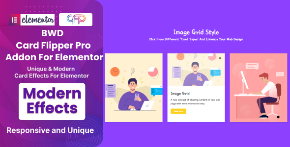 卡片翻转器 – Elementor 插件