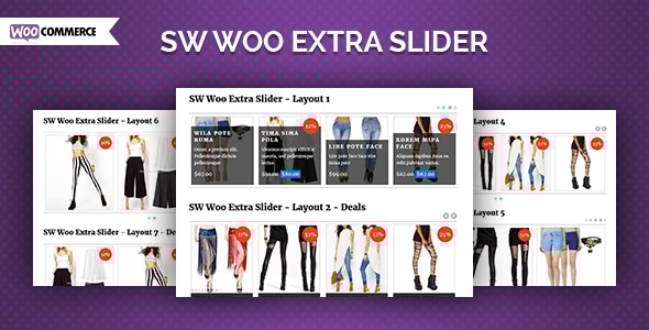 Woo Extra Slider – WooCommerce WordPress 滑块插件
