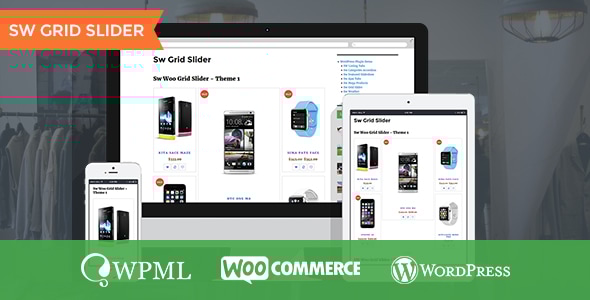 网格滑块 – WooCommerce WordPress 插件