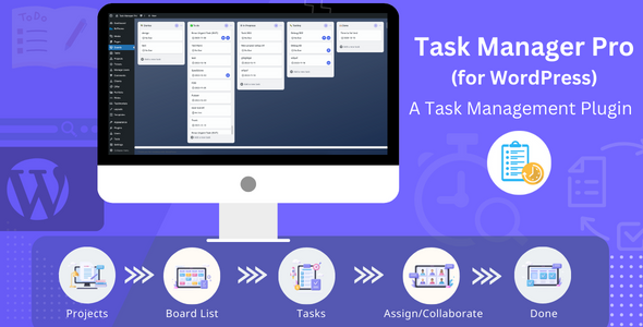 Task Manager Pro – WordPress 的任务管理插件