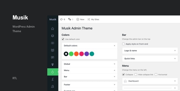 Musik – WordPress 管理主题