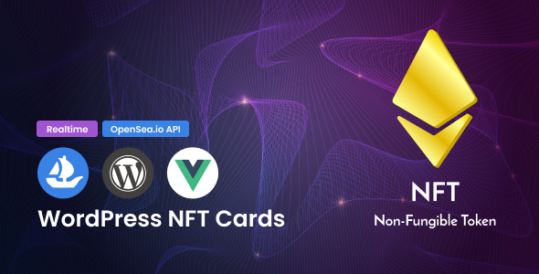 WordPress Live NFT 卡与 VueJS 的附属机构