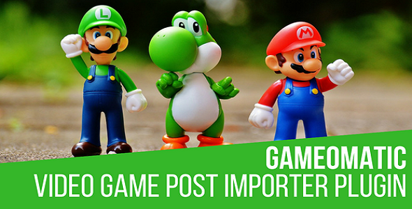 Gameomatic – WordPress 的巨型炸弹自动帖子生成器插件