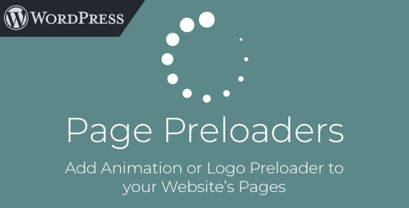 页面预加载器 – 带有预加载动画的 WordPress 插件