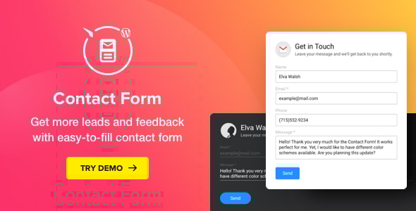 Contact Form – WordPress Contact Form Plugin