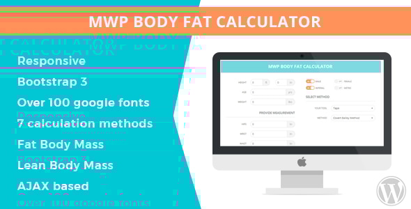 MWP WordPress Body Fat Calculator