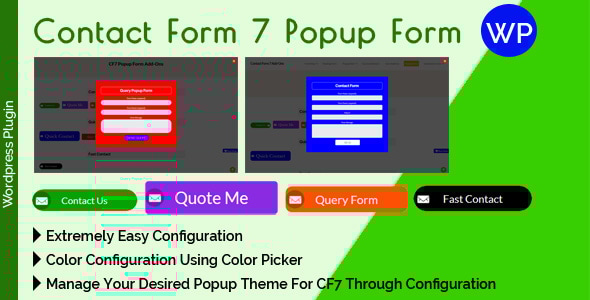 Contact Form 7 Popup Form