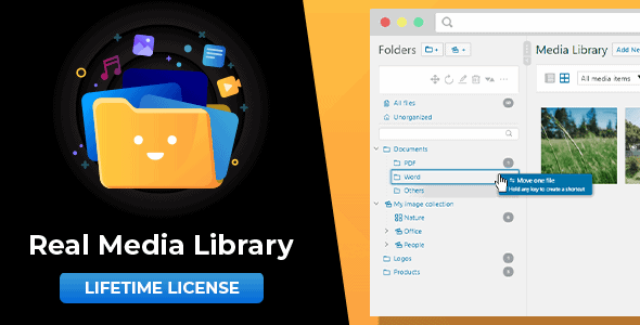 Real Media Library:WordPress 中用于媒体管理的媒体库文件夹和文件管理器