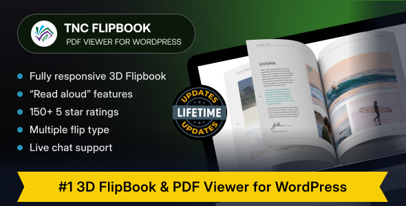 TNC FlipBook – WordPress 的 PDF 查看器